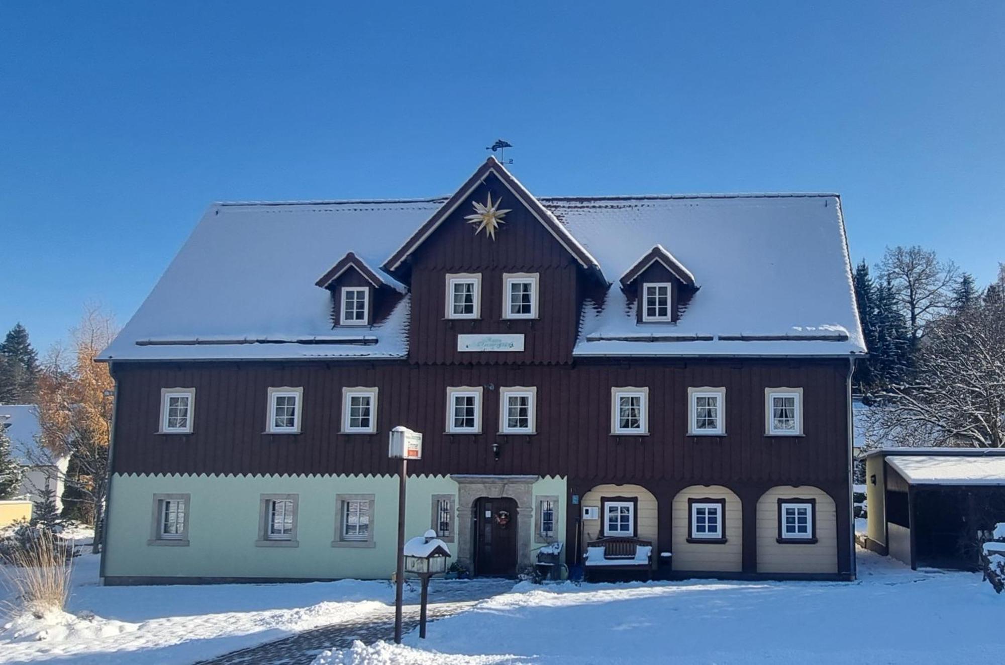 Pension Immergruen Курорт Йонсдорф Экстерьер фото